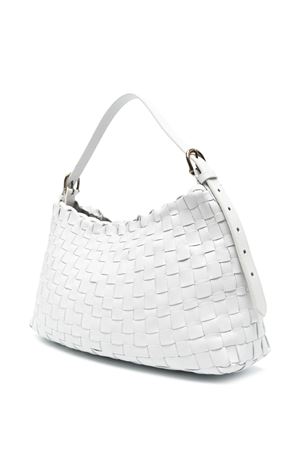 Borsa a tracolla in pelle DRAGON DIFFUSION | 8170DGS5MATWHITE